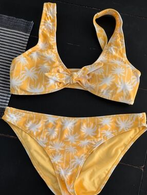 Cabana Del Sol yellow bikini